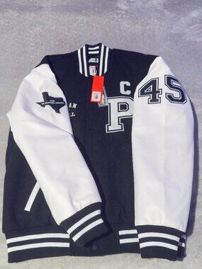 Headgear Classics Permian Panthers Boobie Miles #45 Varsity Jacket NWT